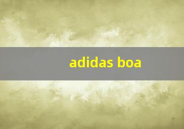 adidas boa